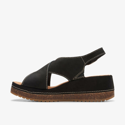 Clarks Featured / Kassanda Step Black Nubuck