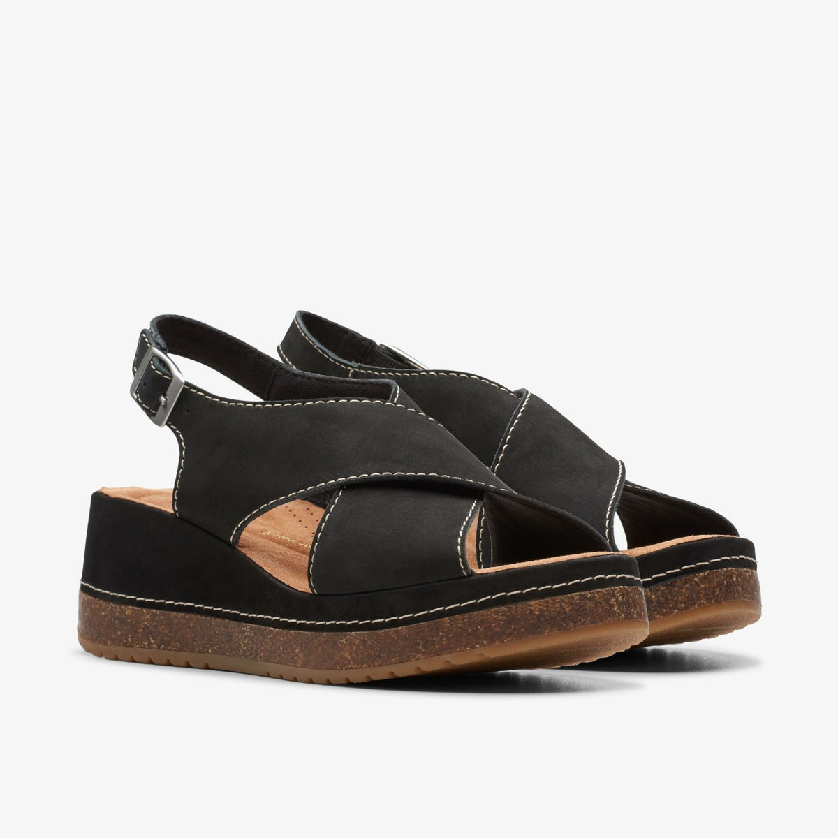 Clarks Featured / Kassanda Step Black Nubuck