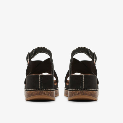 Clarks Featured / Kassanda Step Black Nubuck