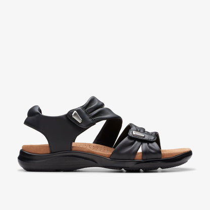 Clarks Popular / Kitly Ave Black Leather