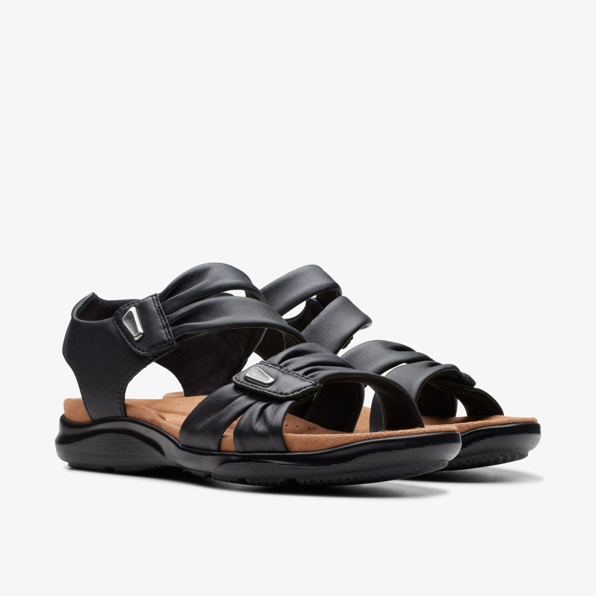 Clarks Popular / Kitly Ave Black Leather