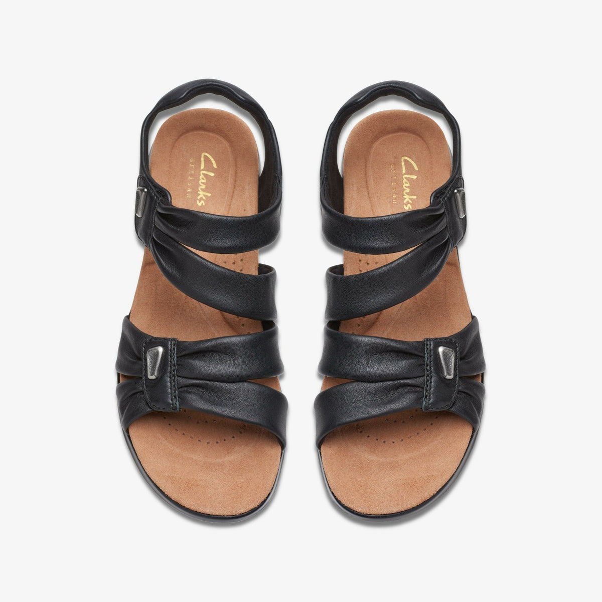 Clarks Popular / Kitly Ave Black Leather