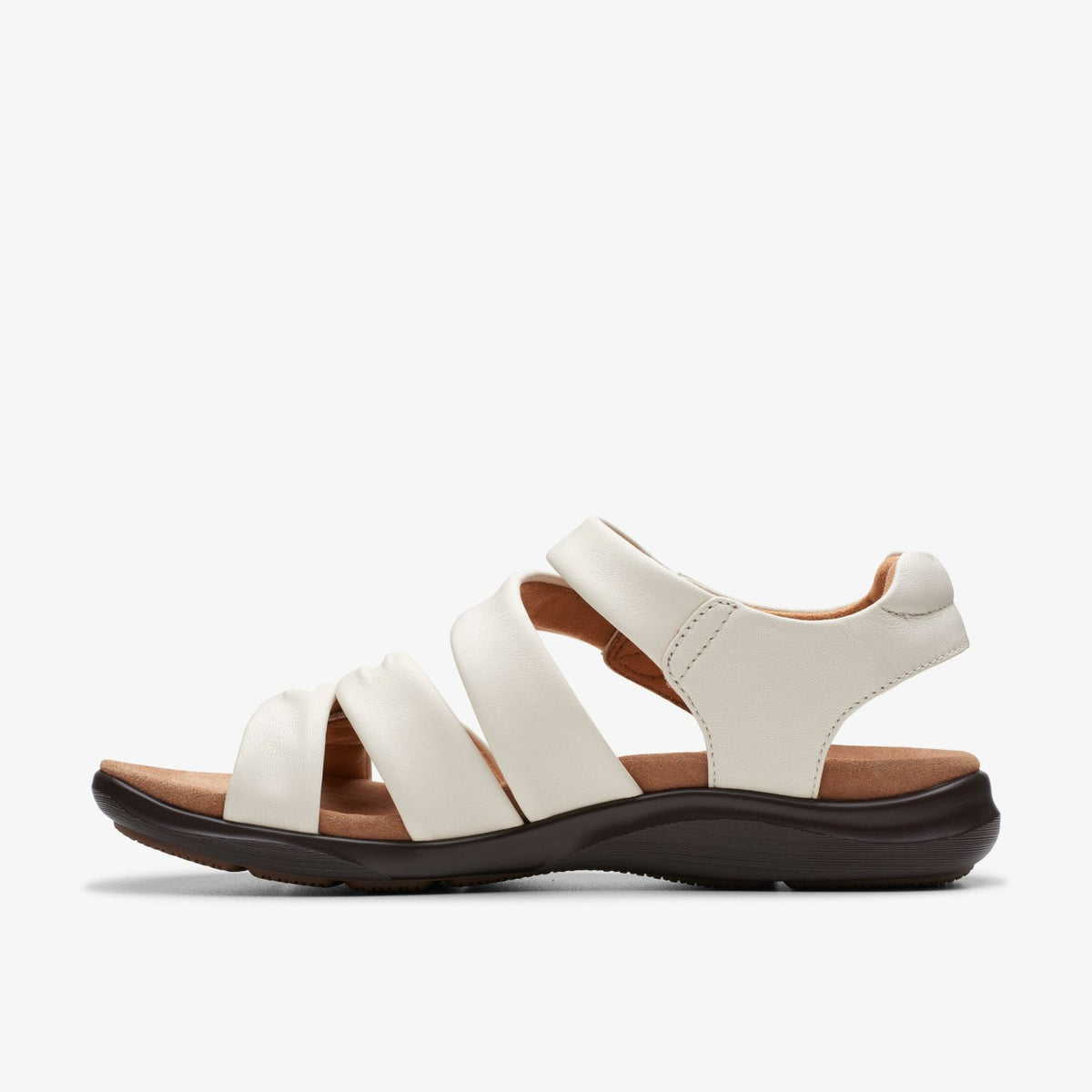 Clarks Best Seller / Kitly Ave Off White Leather