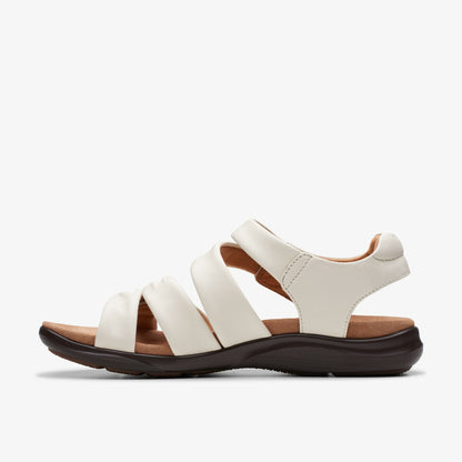 Clarks Best Seller / Kitly Ave Off White Leather