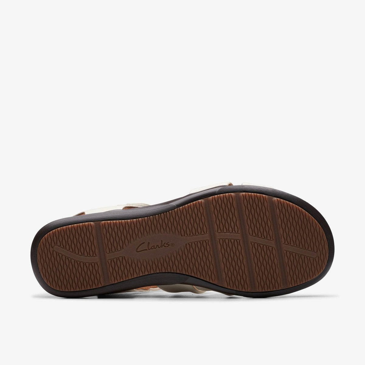 Clarks Best Seller / Kitly Ave Off White Leather