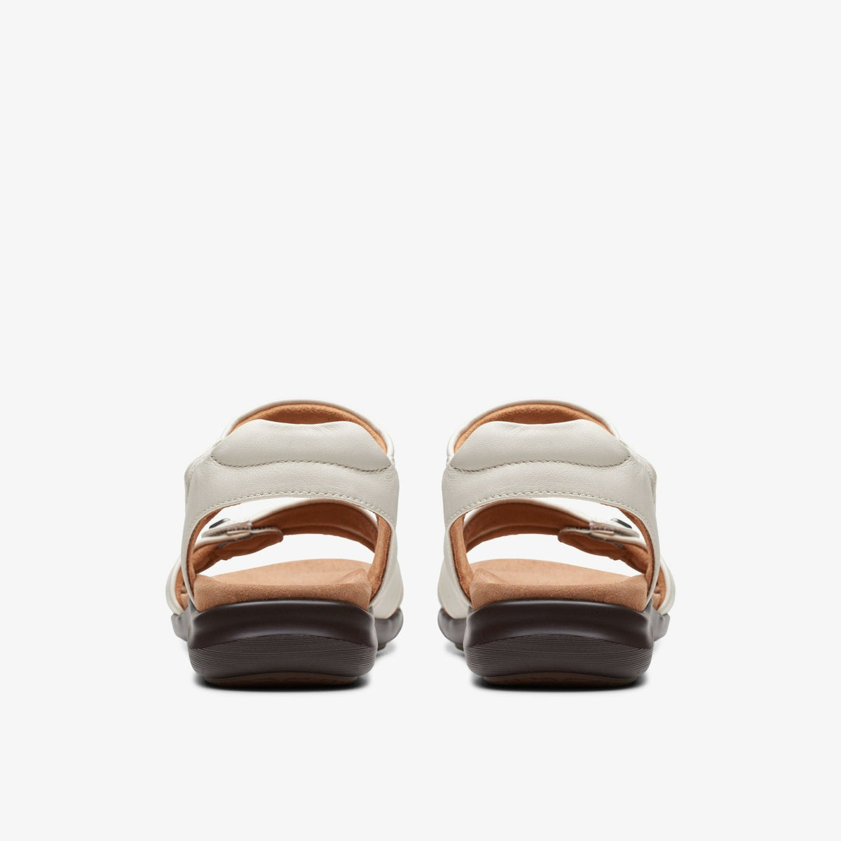 Clarks Best Seller / Kitly Ave Off White Leather