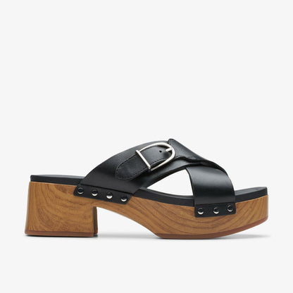 Clarks Classic / Sivanne Walk Black Leather