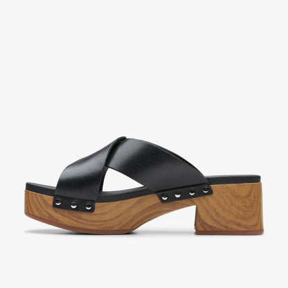 Clarks Classic / Sivanne Walk Black Leather
