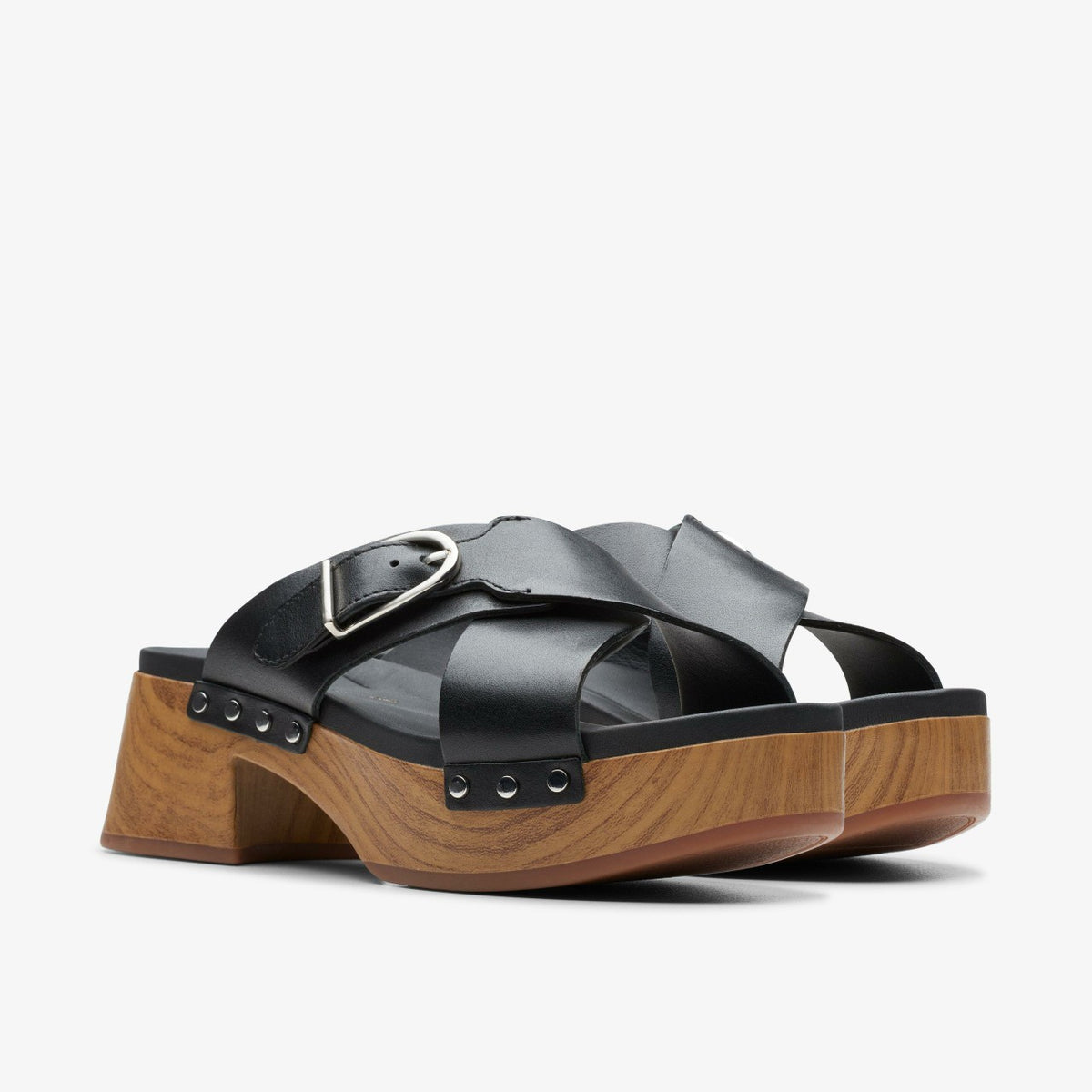 Clarks Classic / Sivanne Walk Black Leather