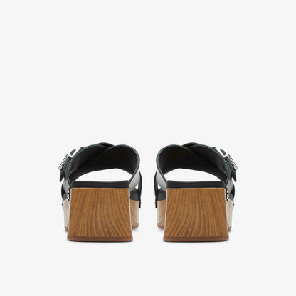 Clarks Classic / Sivanne Walk Black Leather