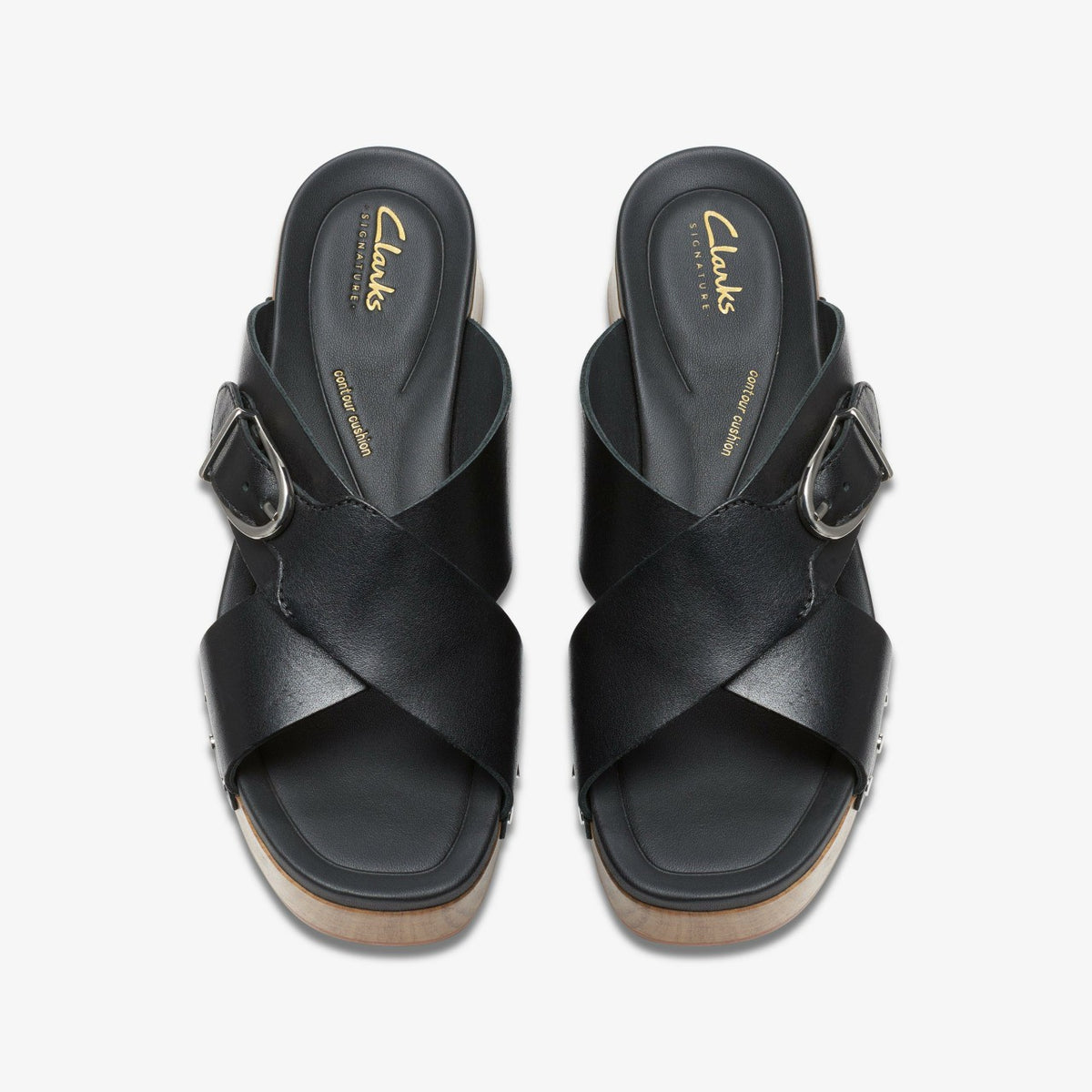 Clarks Classic / Sivanne Walk Black Leather