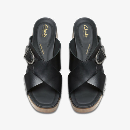 Clarks Classic / Sivanne Walk Black Leather