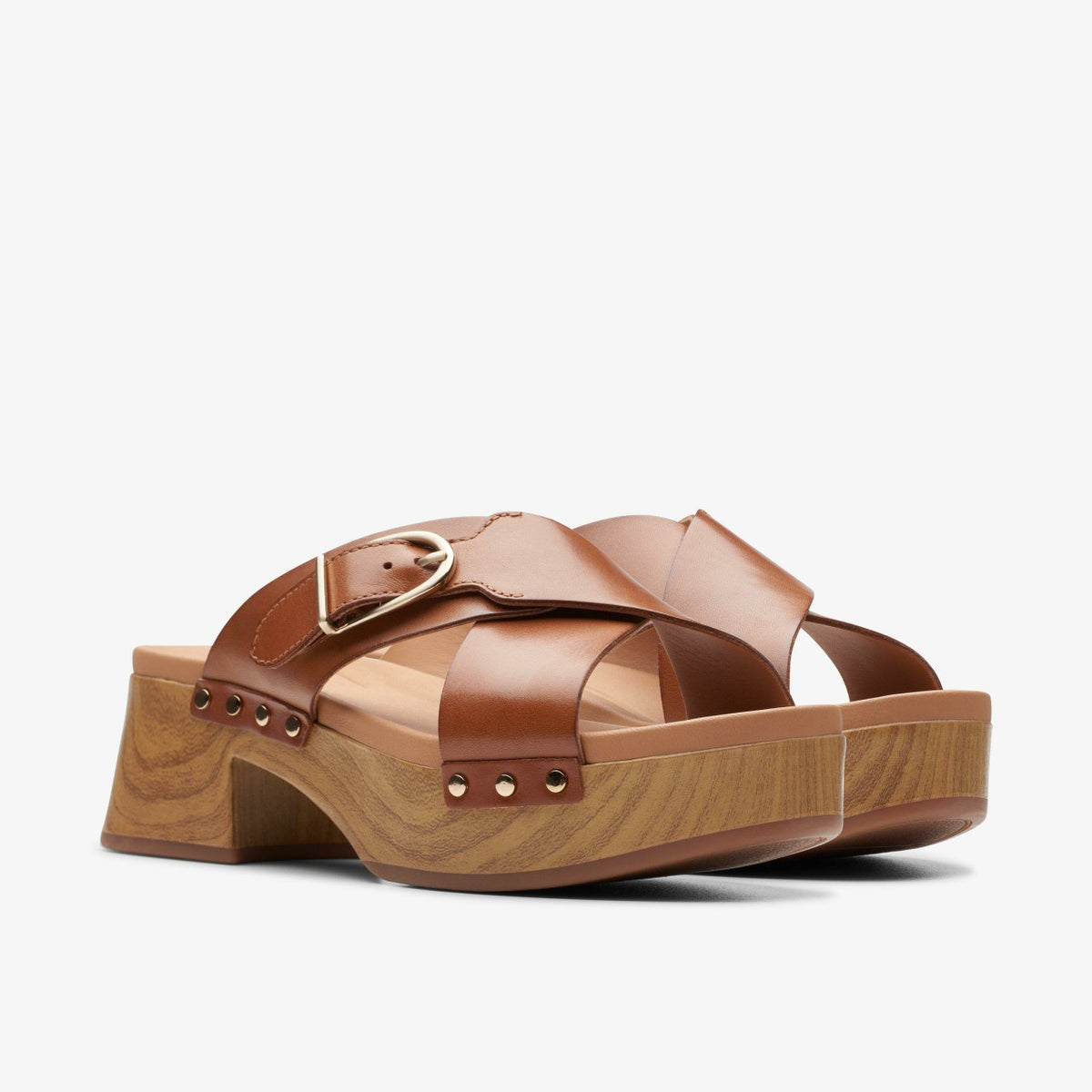 Clarks Best Seller / Sivanne Walk Tan Leather