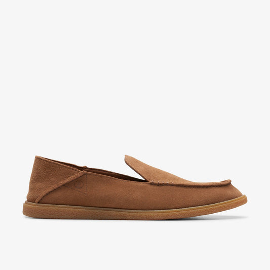 Clarks Great Value / Clark Bay Step Loafer Cola Suede