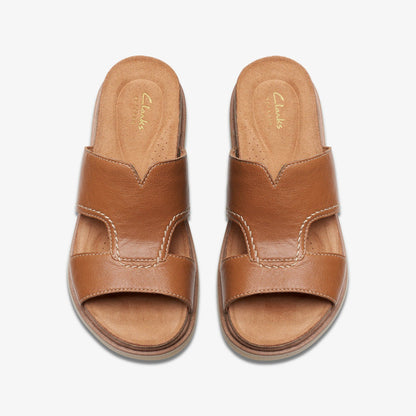 Clarks Recommended / Arwell Walk Tan Leather