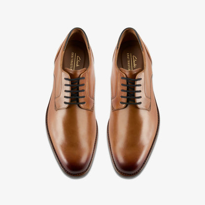 Clarks Trending / Craft Arlo Lace Tan Leather