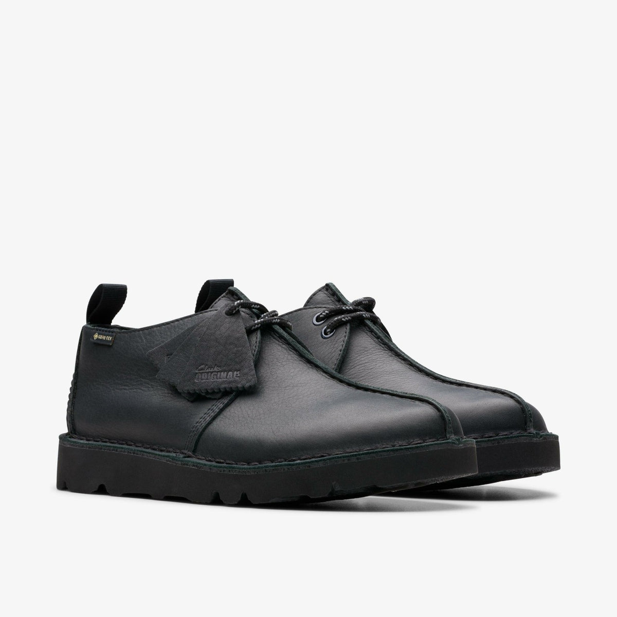 Clarks Featured / Desert Trek GORE-TEX Black Leather