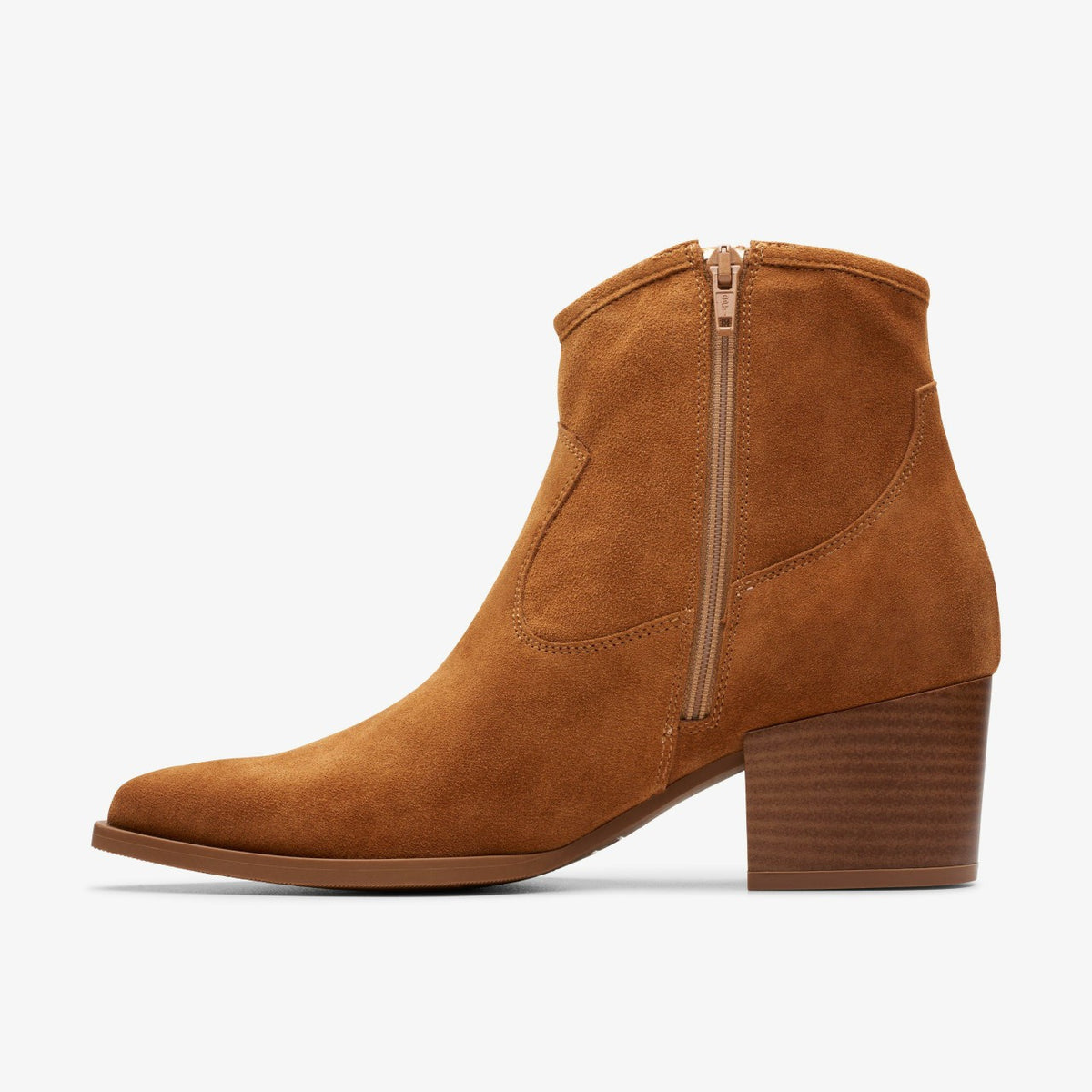 Clarks Sale / Elder Rae Tan Suede