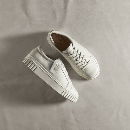 Clarks Trusted / Mayhill Walk Off White Leather