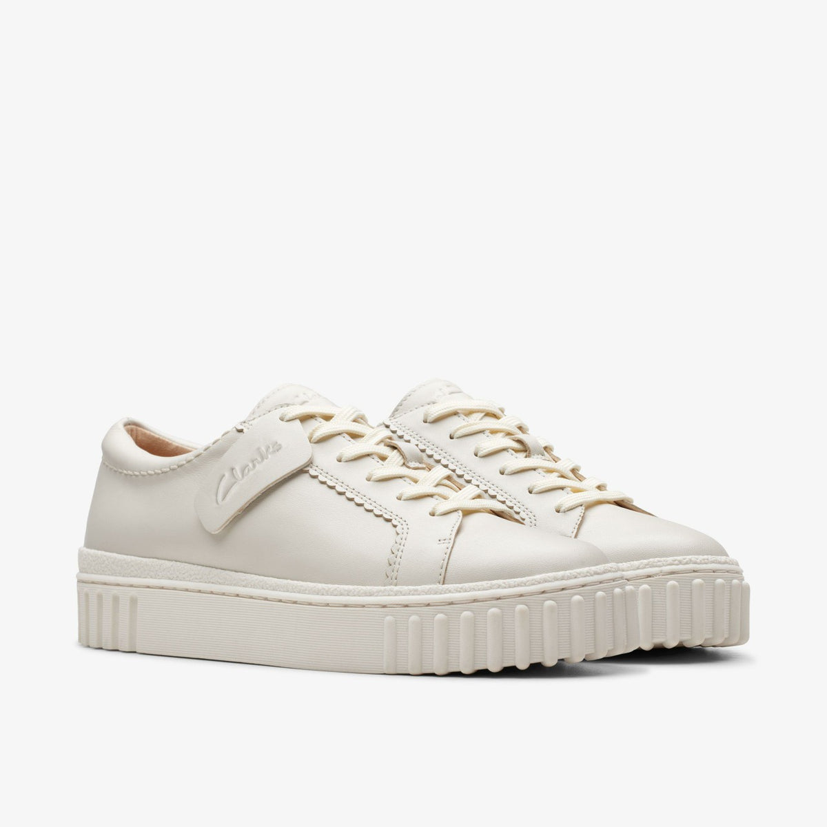 Clarks Trusted / Mayhill Walk Off White Leather
