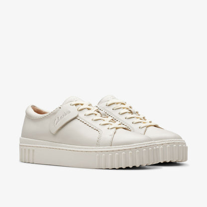 Clarks Trusted / Mayhill Walk Off White Leather