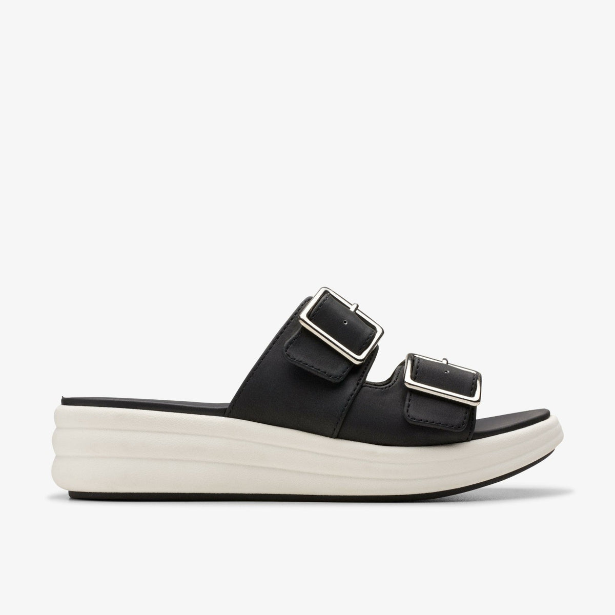 Clarks Discount / Drift Buckle Black