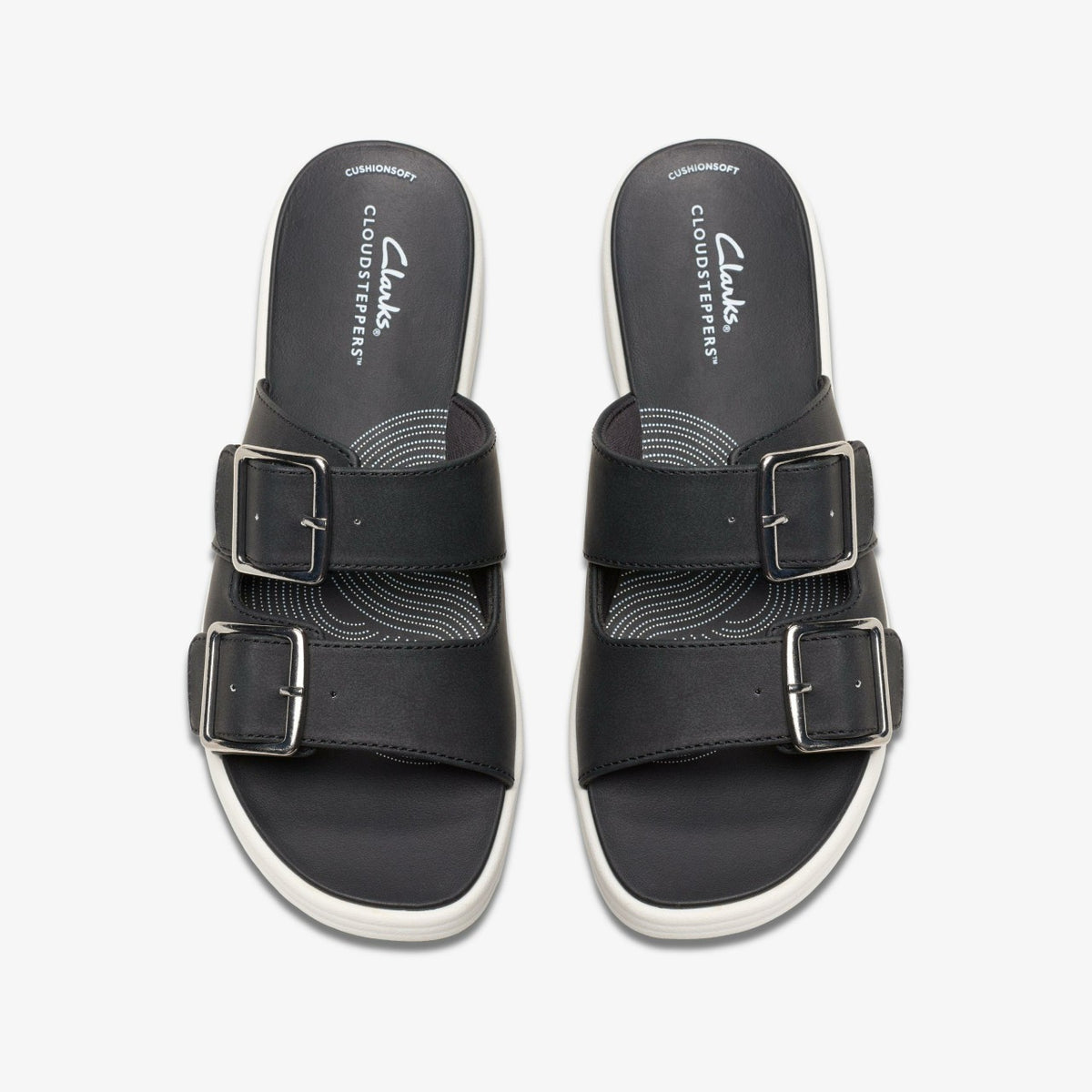 Clarks Discount / Drift Buckle Black