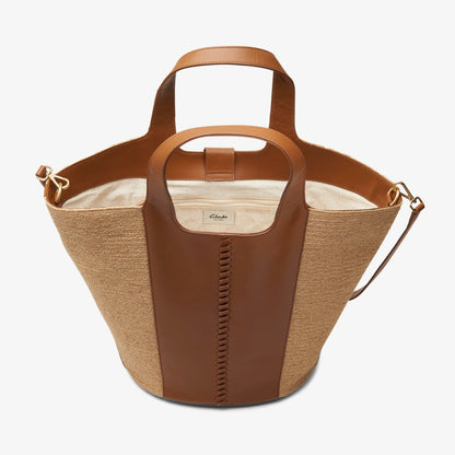 Clarks Smart Buy / Summery Large Tan Leather