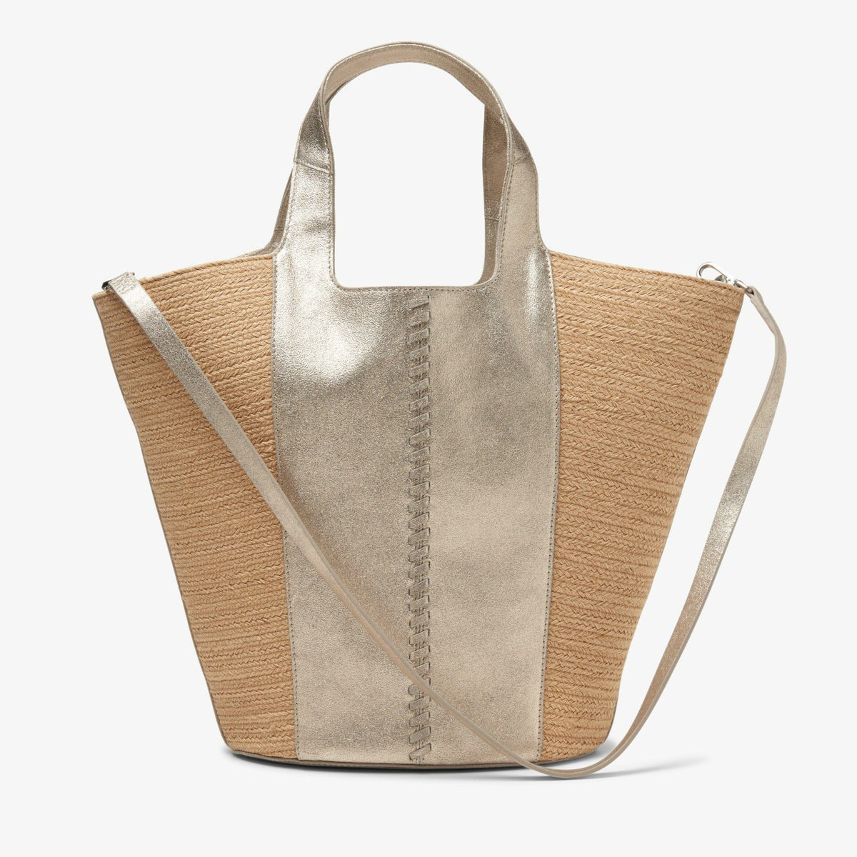 Clarks Discount / Summery Large Champagne Leather