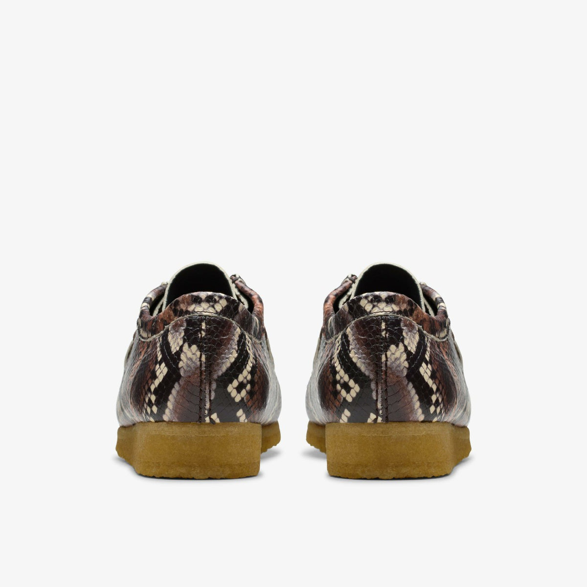 Clarks Customer Favorite / Wallabee Brown Snake Print