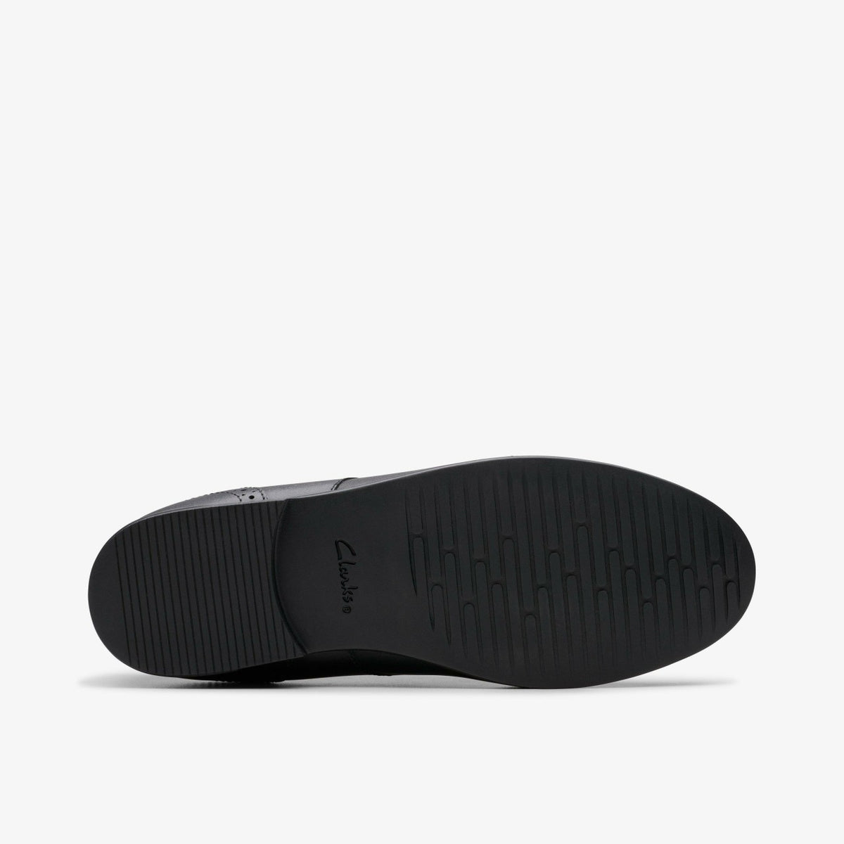 Clarks Everyday / Finja Brogue Youth Black Leather