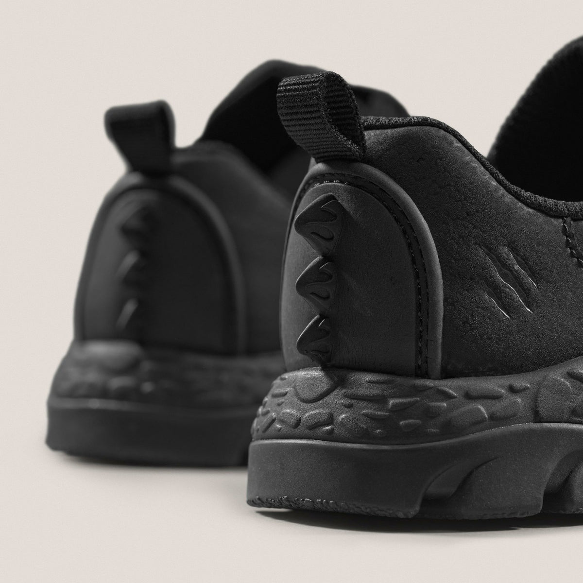 Clarks Popular / Steggy 2 Pace Kid Black Leather