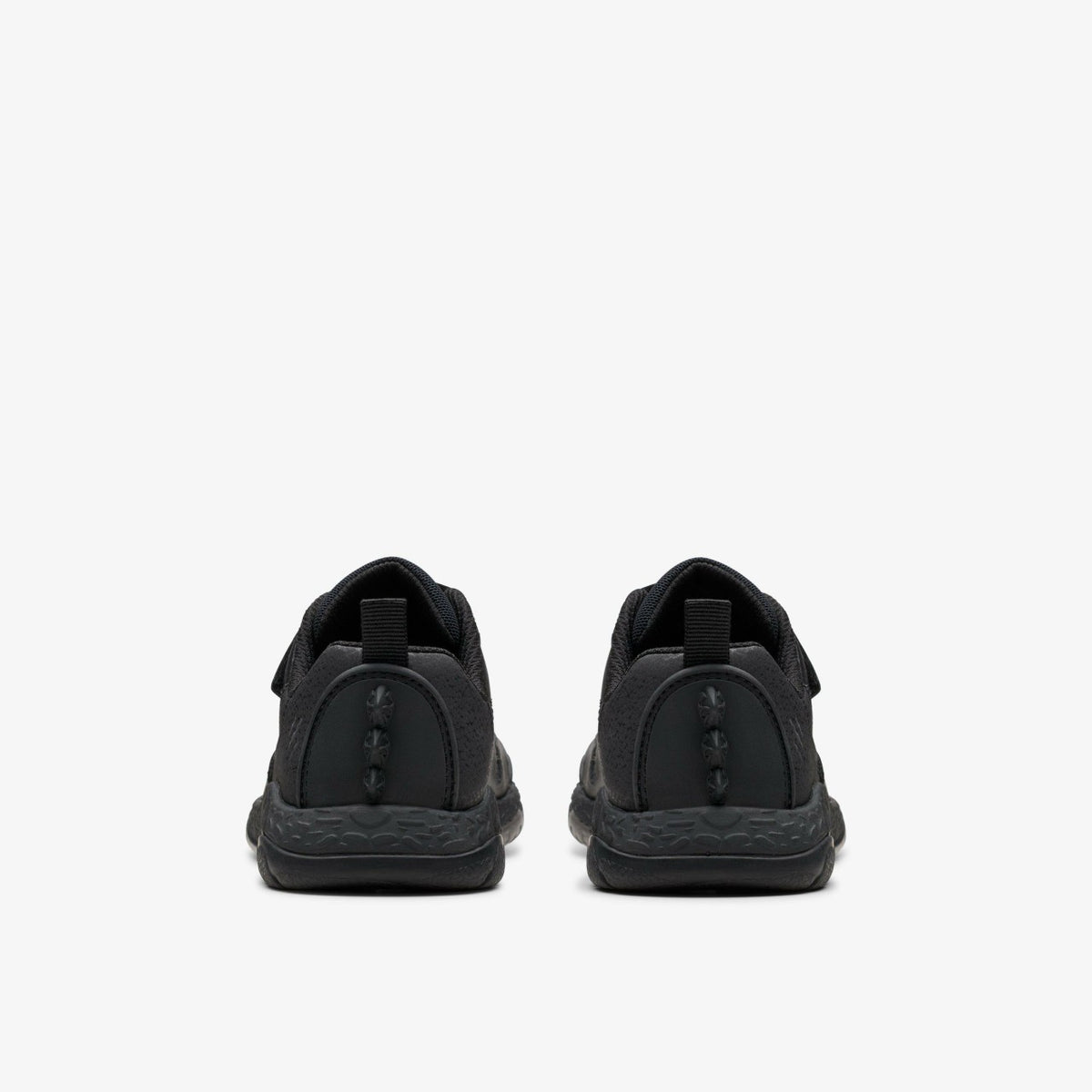 Clarks Popular / Steggy 2 Pace Kid Black Leather