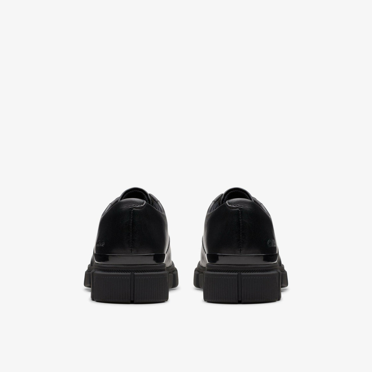 Clarks Essential / Evyn Lace Kid Black Leather