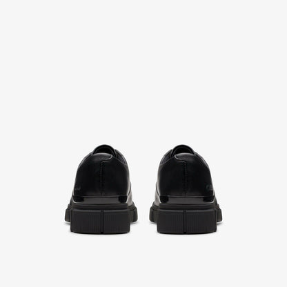 Clarks Essential / Evyn Lace Kid Black Leather