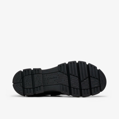 Clarks Quality / Evyn Bar Youth Black Leather