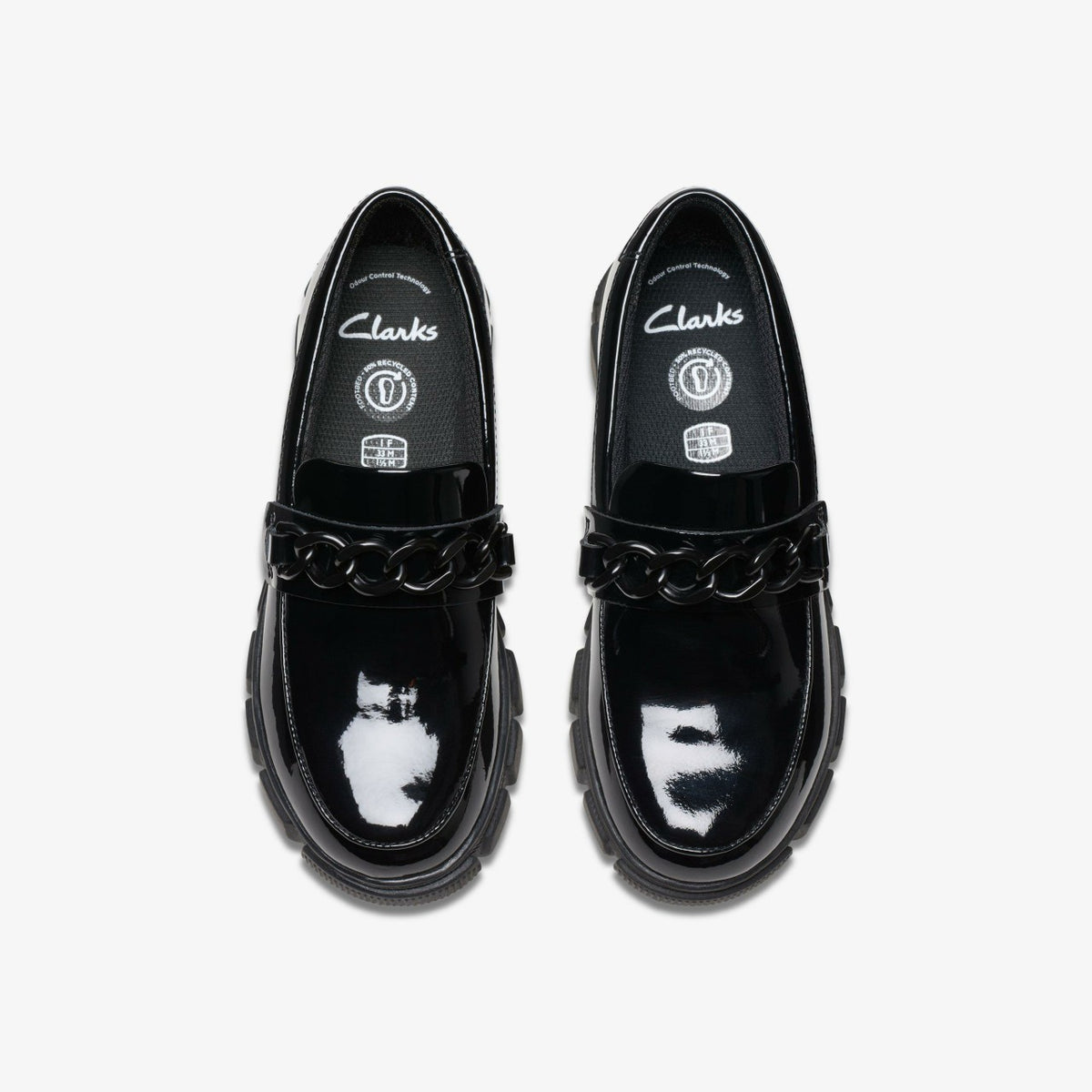 Clarks Recommended / Evyn Walk Kid Black Patent