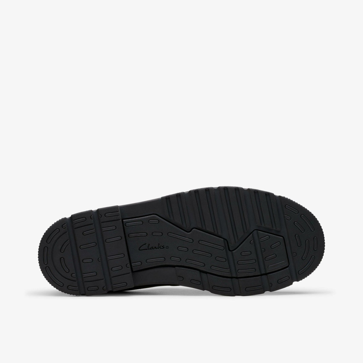 Clarks Deals / Lorcam Loop Youth Black Leather