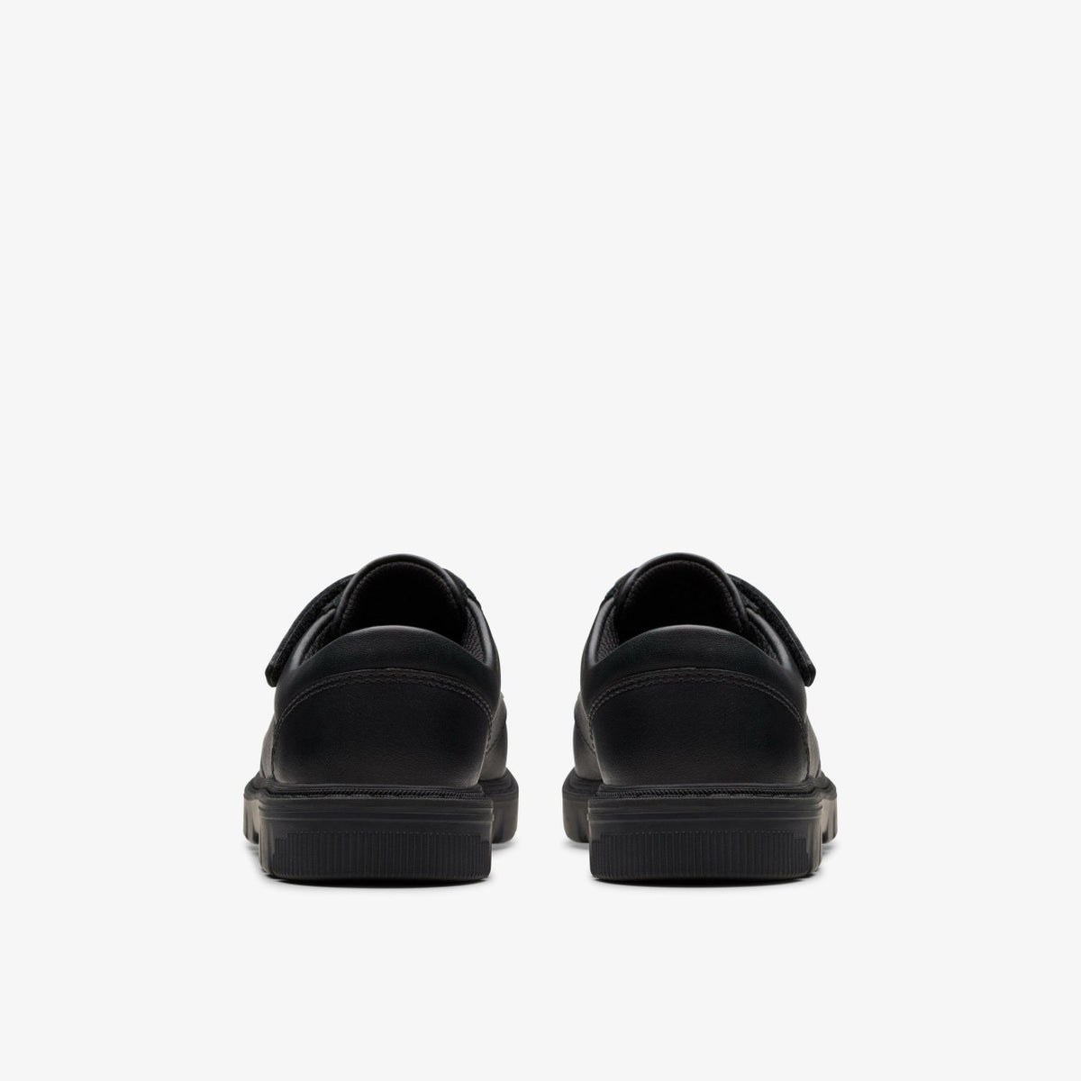 Clarks Recommended / Lorcam Edge Kid Black Leather