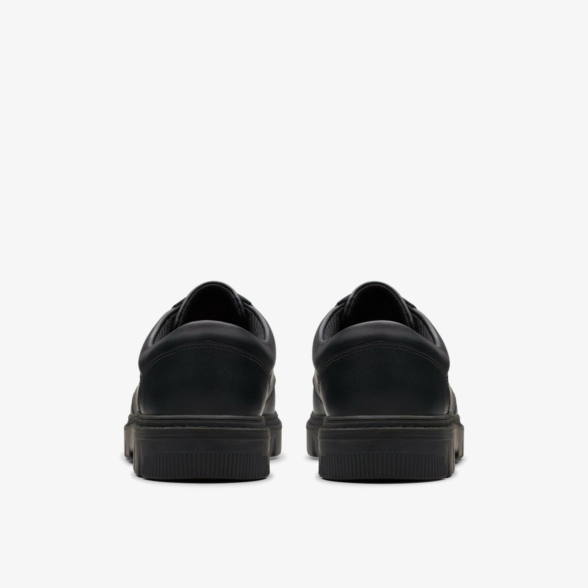 Clarks Essential / Lorcam Edge Youth Black Leather