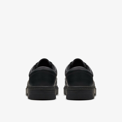 Clarks Essential / Lorcam Edge Youth Black Leather