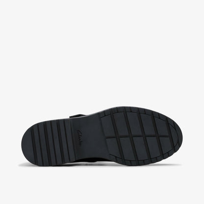 Clarks Hot Sale / Loxham Bar Youth Black Patent