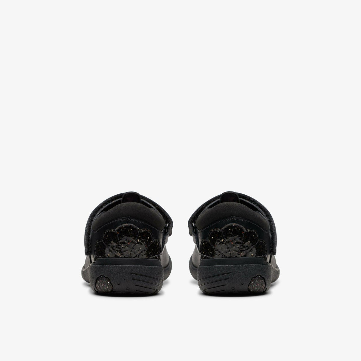 Clarks Great Value / Relda Gem Kid Black Leather