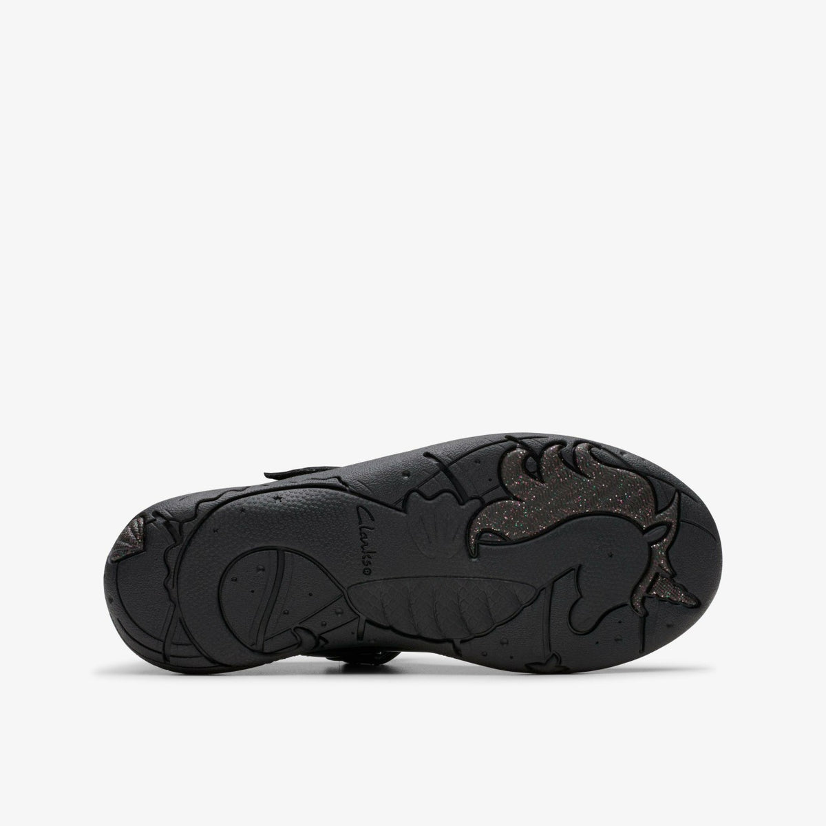 Clarks Deals / Relda Gem Kid Black Patent