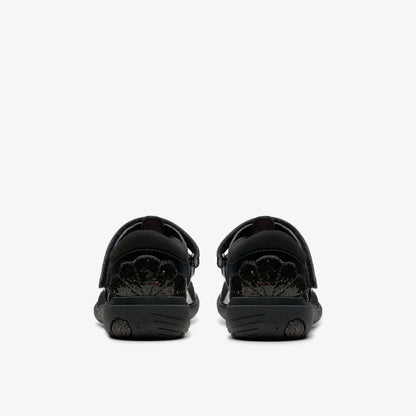 Clarks Deals / Relda Gem Kid Black Patent