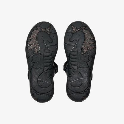 Clarks Deals / Relda Gem Kid Black Patent