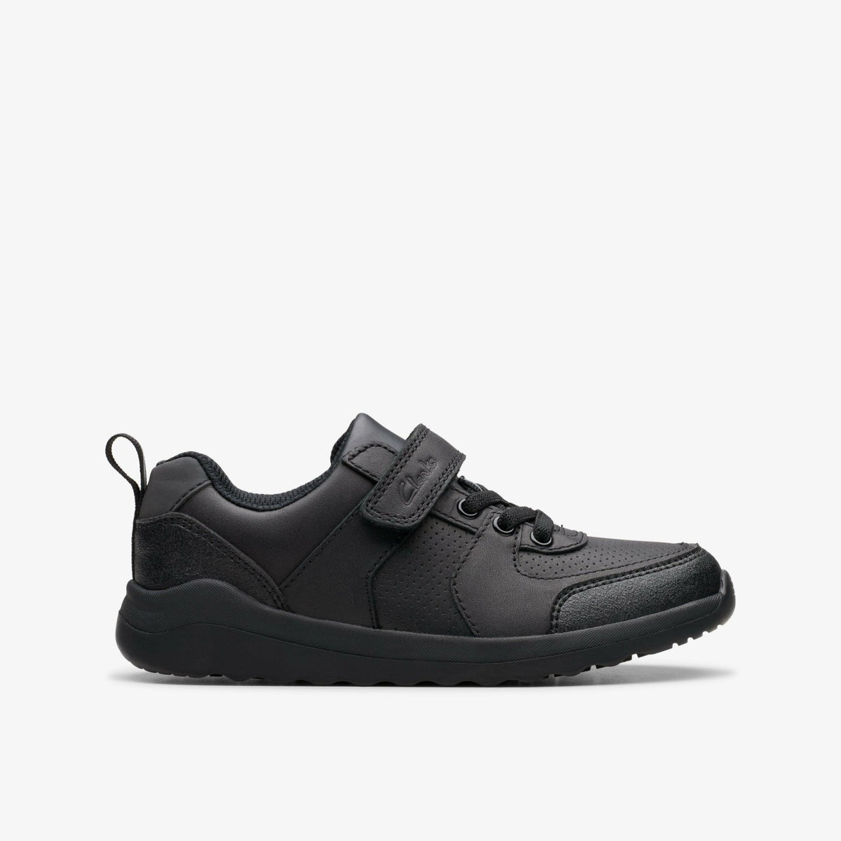 Clarks Latest / Daze Bright Kid Black Leather