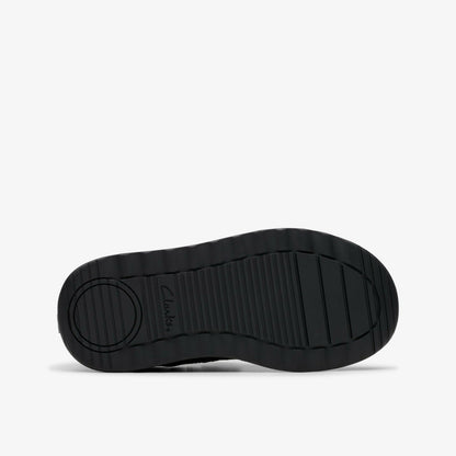 Clarks Latest / Daze Bright Kid Black Leather
