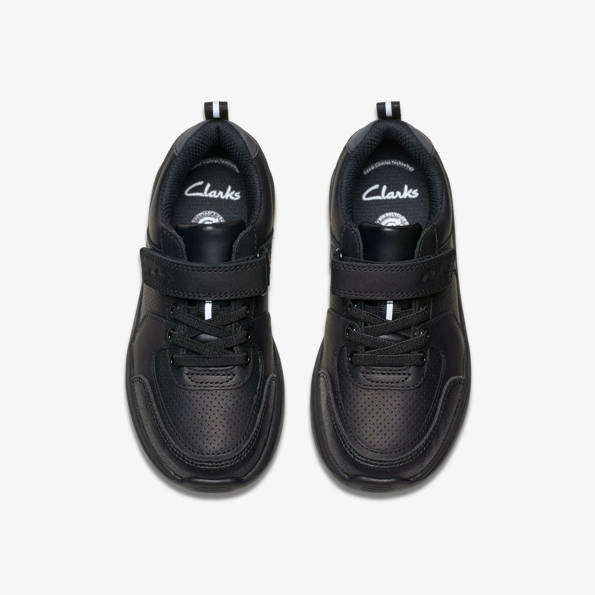 Clarks Latest / Daze Bright Kid Black Leather