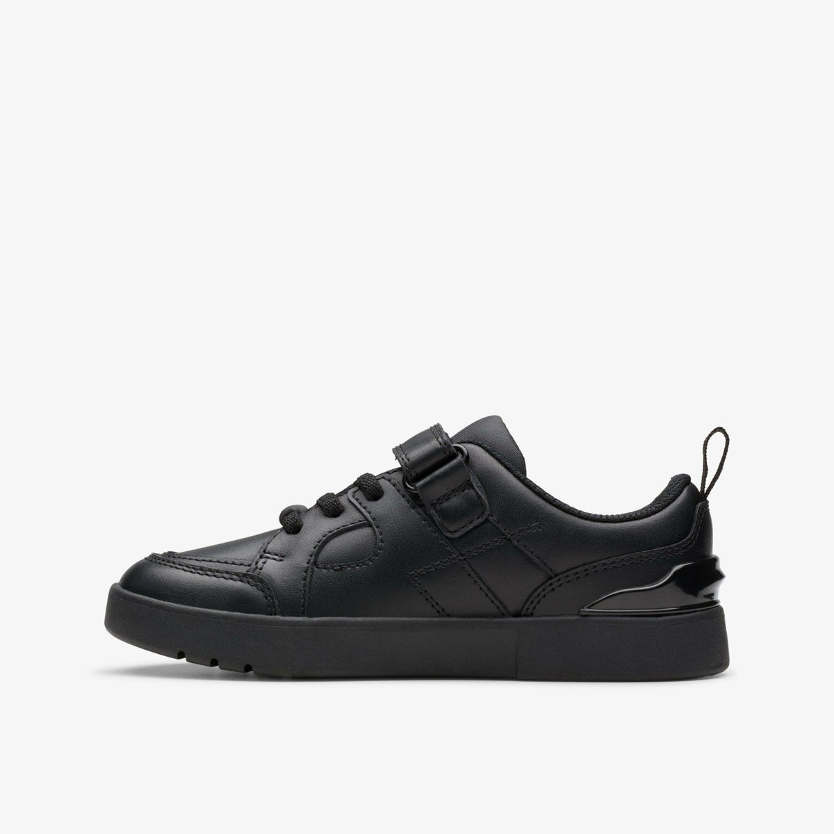 Clarks Trusted / Oslo Flare Kid Black Leather
